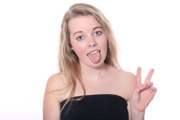 Fototapeta premium Caucasian woman