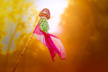 Obraz premium Gudi Padwa Marathi New Year