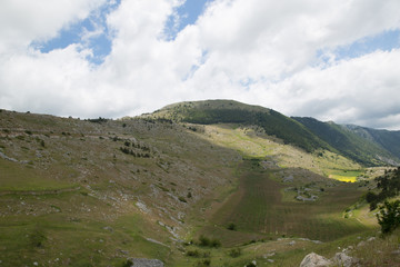 landscape nearby barisciano, abruzzo 