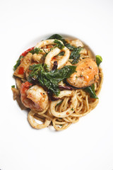 Spaghetti seafood