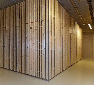 Compartments at a cellar