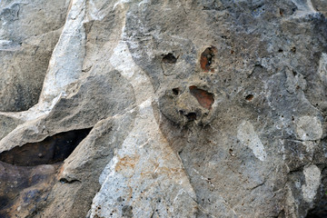 Structure of surface of the stone, used as background. Stone tex