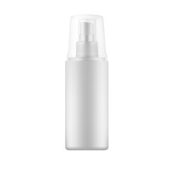 White Spray Bottle with transparent cap. 