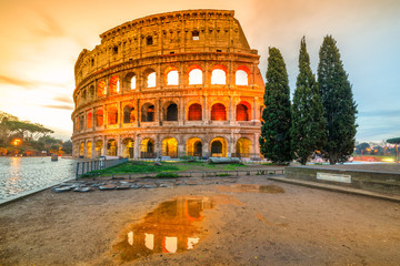 Fototapeta na wymiar Rome, Coliseum. Italy.