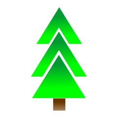 Obraz premium fir-tree, nature and garden icon