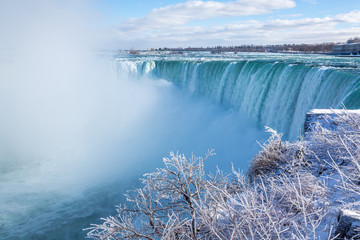 Zimowa Niagara - obrazy, fototapety, plakaty