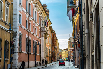 Fototapeta na wymiar street of Ravenna