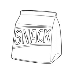 vector of snack