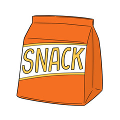 vector of snack