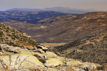 Fototapeta na wymiar Landscape in Gredos mountain, Spain