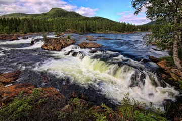 The spells of Norwegian mountain rivers, Norway