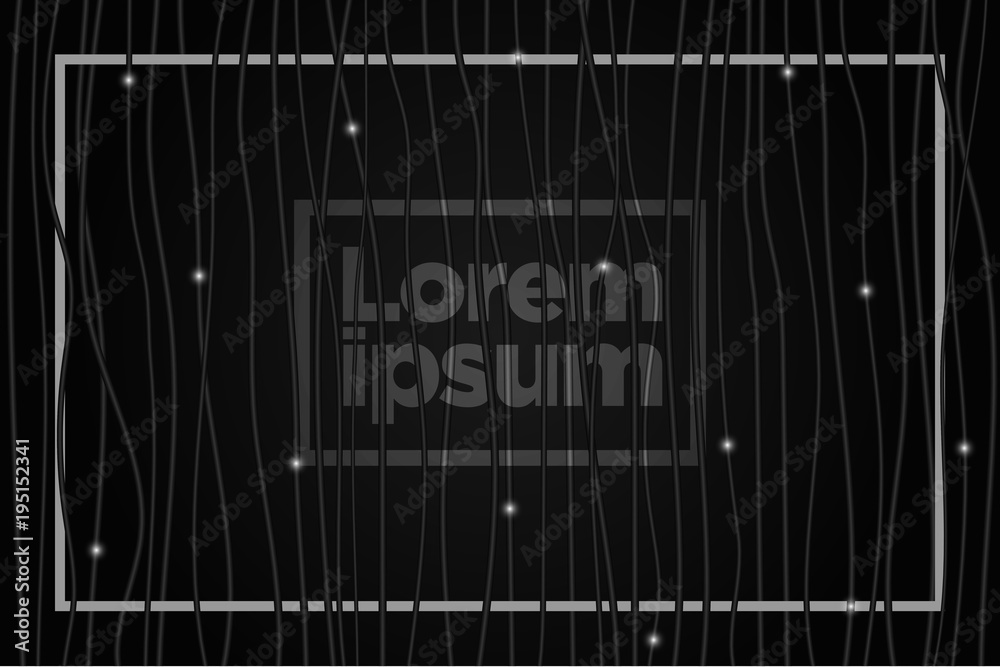 Poster color background with vertical line stripe pattern and luxury circle. vector abstract background