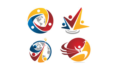 Global Leadership Teamwork Solutions Set