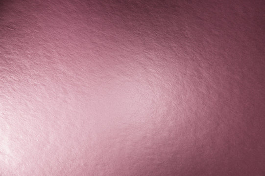 Texture Of Pink Metallic Foil Paper Background For Design Christmas Or New Year's Or Party Cards