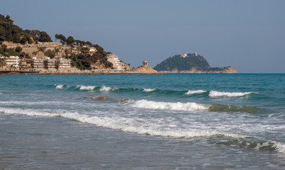 Italian Riviera. Seafront at the resort of Alassio