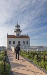 Lighthouse at Point Loma, San Diego, Californai