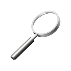 Magnifying glass, vector eps10 illustration