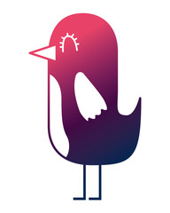 cartoon cute bird adorable animal