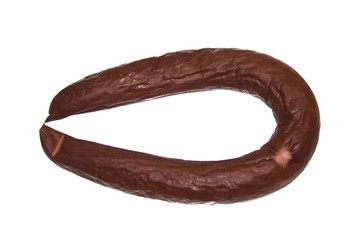 sausage isolated on white background