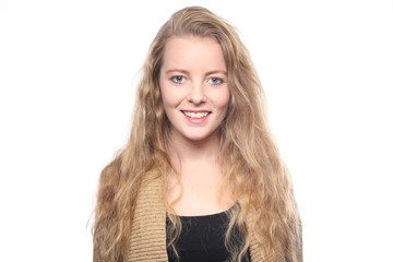 Naklejka premium Caucasian woman