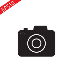 Camera Icon in trendy flat style isolated . Camera symbol for your web site design, logo, app, UI. Vector illustration, EPS10.