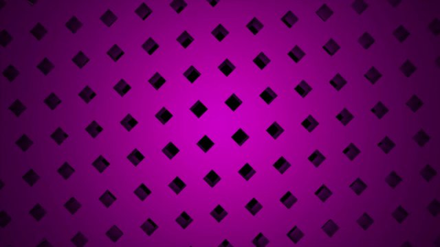 Beautiful cube box dot particle design, Abstract fractal point geometry. Intersecting creativity, whirl pins tripe structure. Violet background