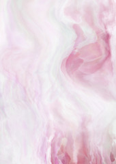 Fototapeta premium Vertical blank pink brush art paper background