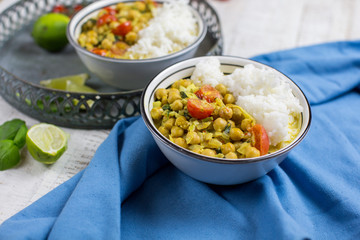 Leckeres Rezept Kichererbsencurry 