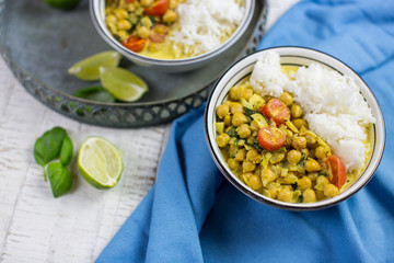 Leckeres Rezept Kichererbsencurry 