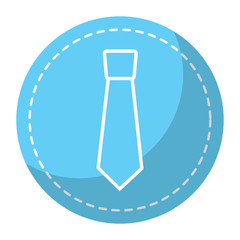 retro label fashion necktie for man