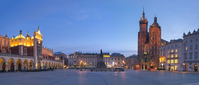 Fototapeta Old City of Krakow in the morning