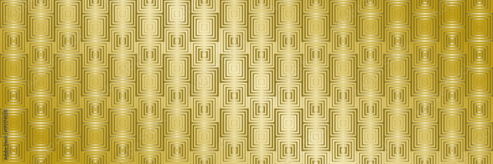 Aufkleber horizontal abstract elegant gold design for pattern and background,vector illustration