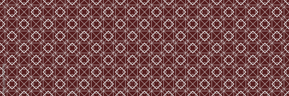 Poster horizontal abstract geometric design of square for pattern and background,vector illustration