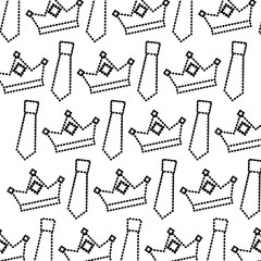 crown and necktie accessory decoration wallpaper