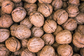ripe and dried walnut texture