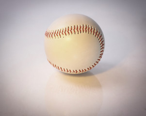 baseball ball .isolated on a white background .