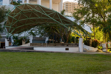 amphitheater in downtown Fort Lauderdale