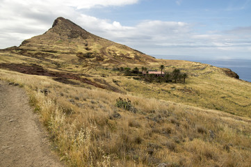 Easternmost part of the island Madeira, Ponta de Sao Lourenco, Canical town, peninsula, dry climate