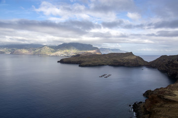 Easternmost part of the island Madeira, Ponta de Sao Lourenco, Canical town, peninsula, dry climate