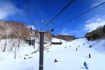スキー場　リフト　ゲレンデ