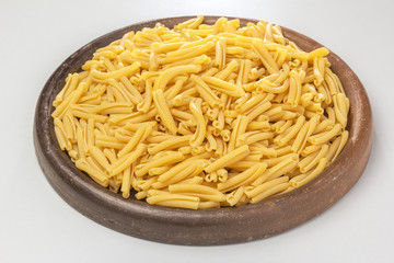 pasta on a ceramic plate