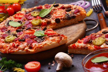 For you, the freshest fragrant pizza