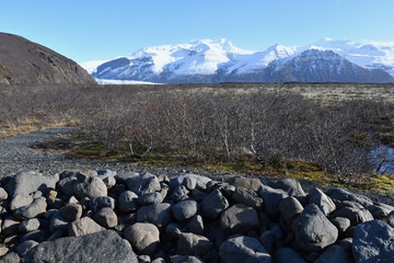 Iceland skaftafell Vatnajokull アイスランド ヴァトナヨークトル スカフタフェトル氷河