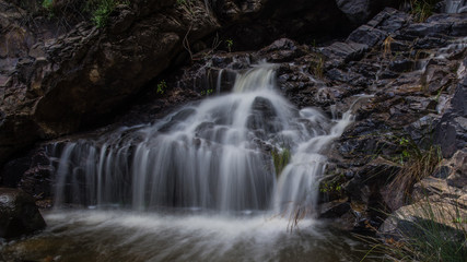 Obraz premium waterfall on gran canaria island