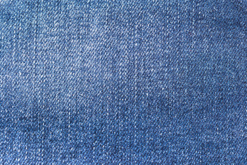 Blue Fabric Jeans Background Texture