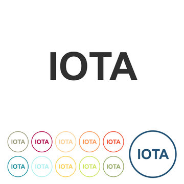 Runde Schaltflächen - IOTA - App