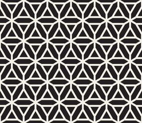 Vector seamless pattern. Modern stylish abstract texture. Repeating geometric tiles from striped elements i
