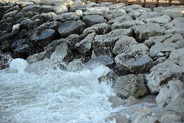 sea in winter