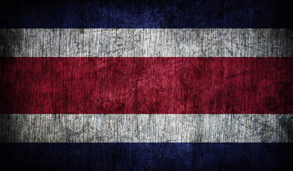 Abstract flag of Costa Rica