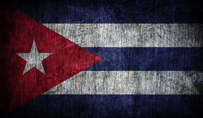 Abstract flag of Cuba